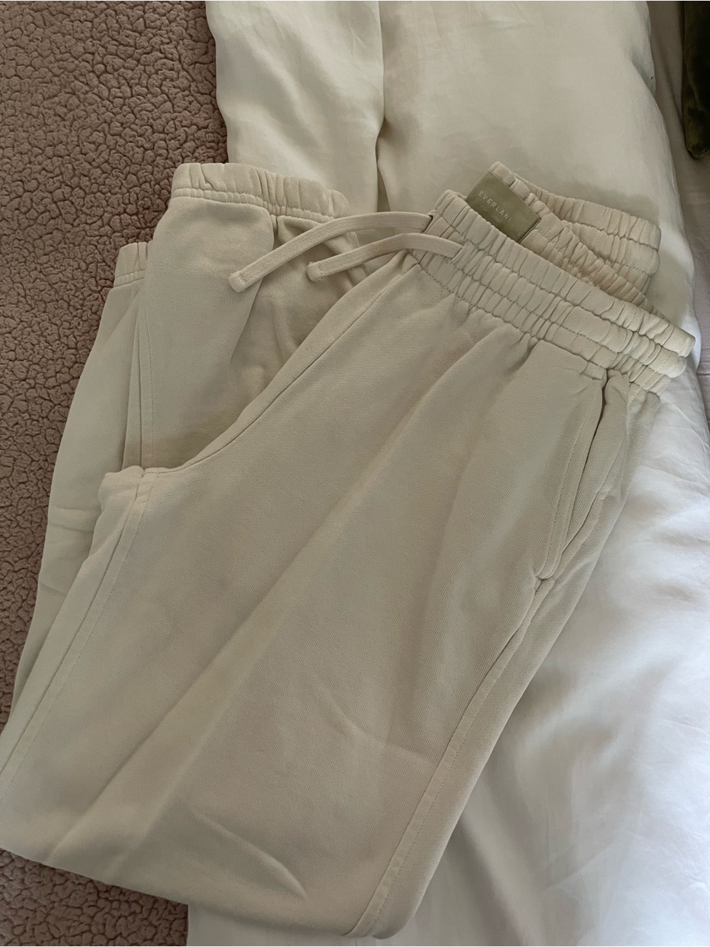 Everlane Natural Cream Sweatpants